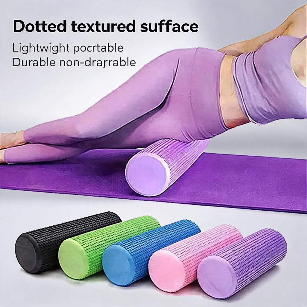 Pilates Yoga Exercises - Rodillo de Yoga Redondo de Espuma