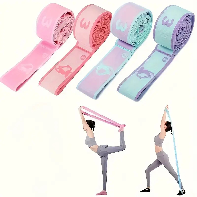 Pilates Yoga Sport - Banda de resistencia elástica para principiantes,