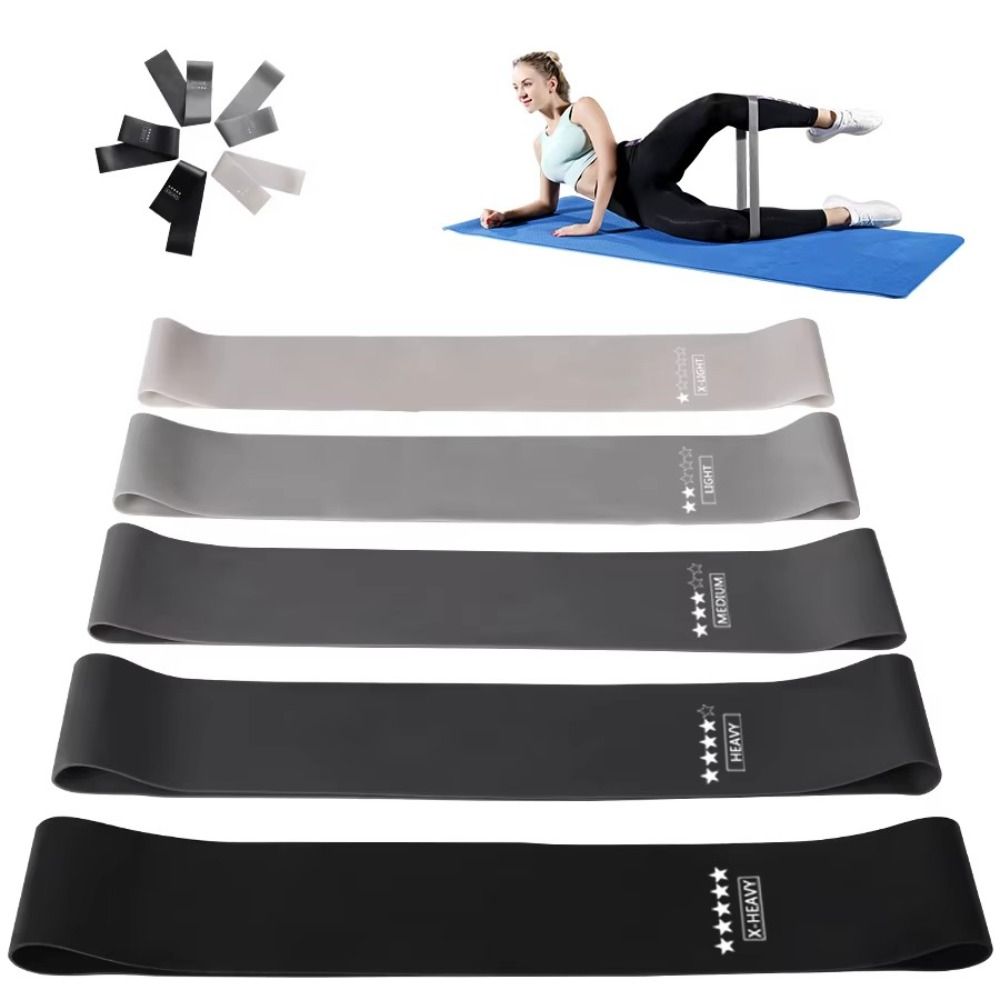 Pilates Yoga Sport - 5 uds TPE bandas de resistencia