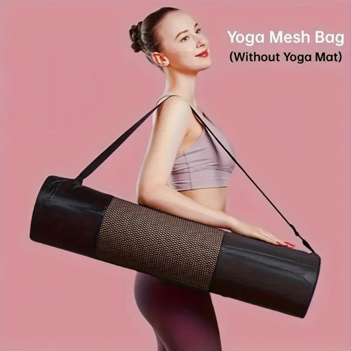 Mat Pilates Yoga - 1 bolsa de malla transpirable para