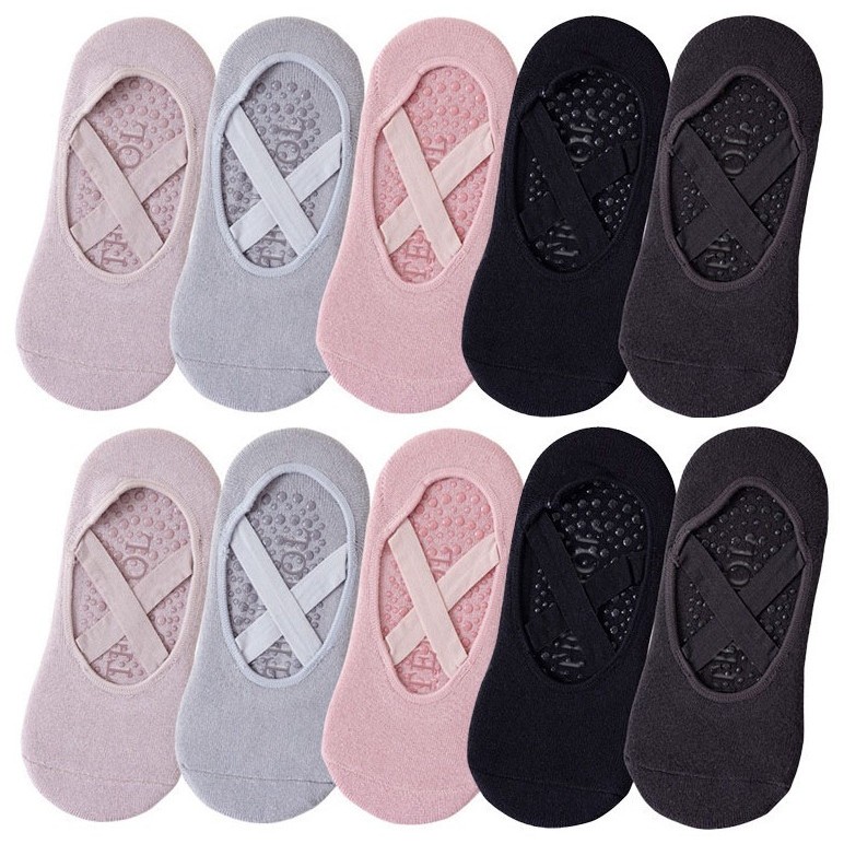 Pilates Yoga Towel - 1/3 Pares de Calcetines de Yoga