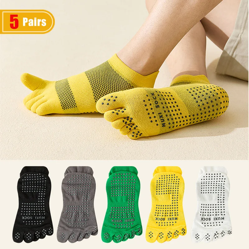 Pilates Yoga Sport - 5 Pares de Calcetines de Cinco