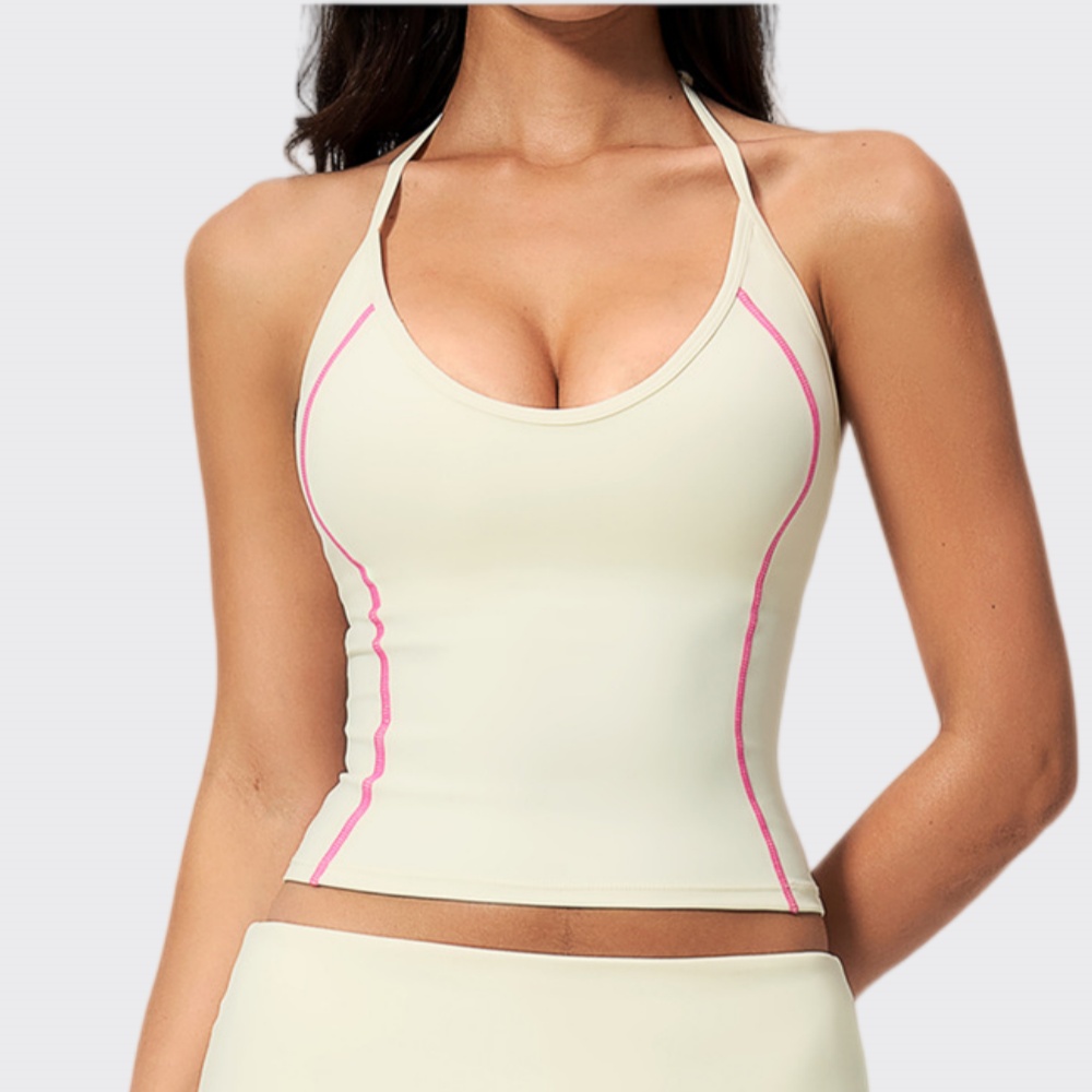 Pilates Yoga Sport - Top Deportivo Halter para Mujer, Ropa