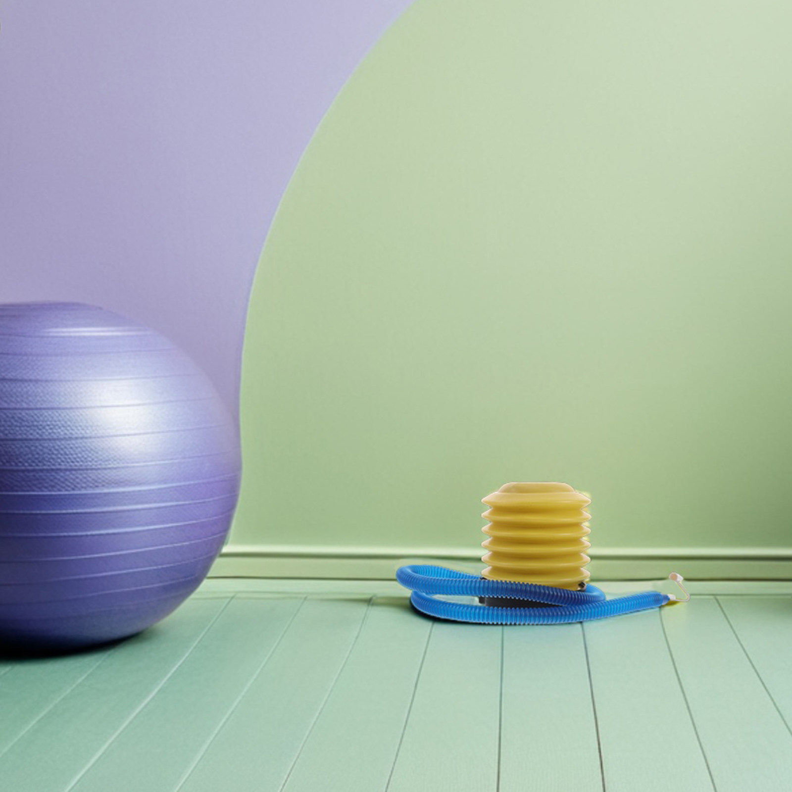 1 Juego de Inflador Manual de  - Pilates Yoga Exercises reseña y precio