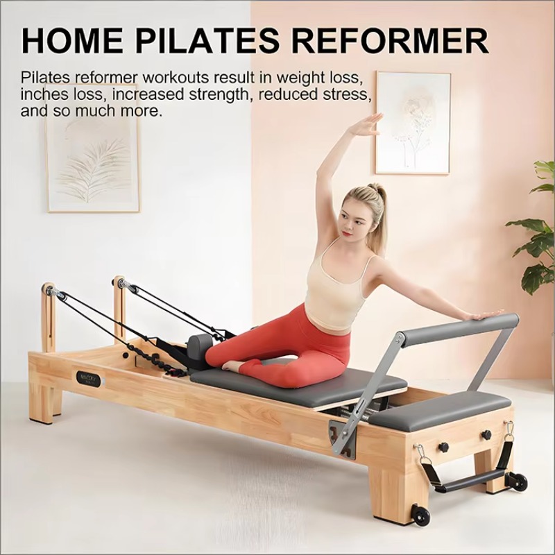 Máquina de Pilates Reformer pa - Pilates Yoga Exercises reseña y precio