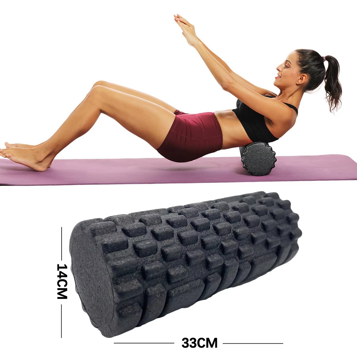 Rodillo de espuma para Fitness - Pilates Yoga Exercises reseña y precio