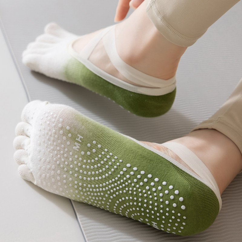 Calcetines de Yoga de cinco de - Yoga Strap Cotton reseña y precio