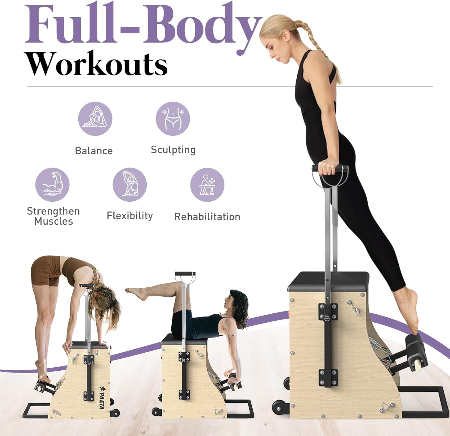 Silla de Pilates, Silla Combo  - Pilates Yoga Combo reseña y precio