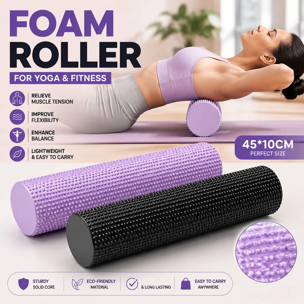 Rodillo de Espuma EVA de Alta  - Pilates Yoga Exercises reseña y precio