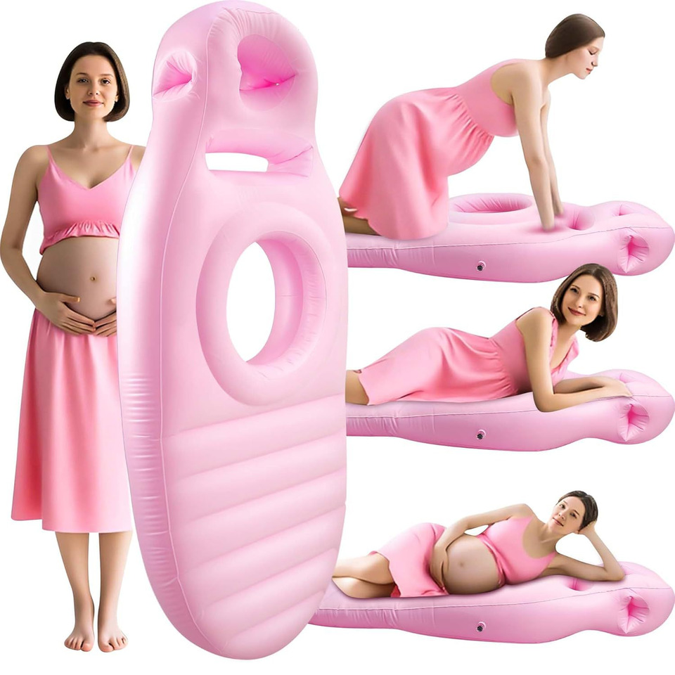 Almohada inflable para embaraz - Mat Pilates Yoga reseña y precio