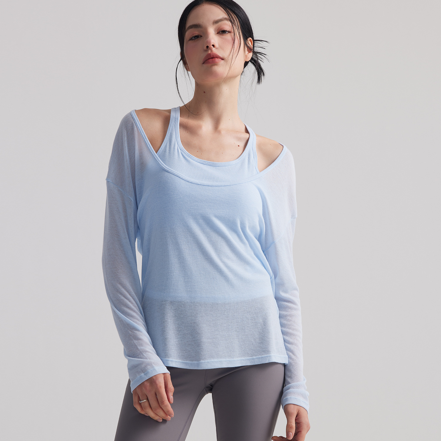 Túnica Deportiva Holgada Semit - Pilates Yoga Top reseña y precio