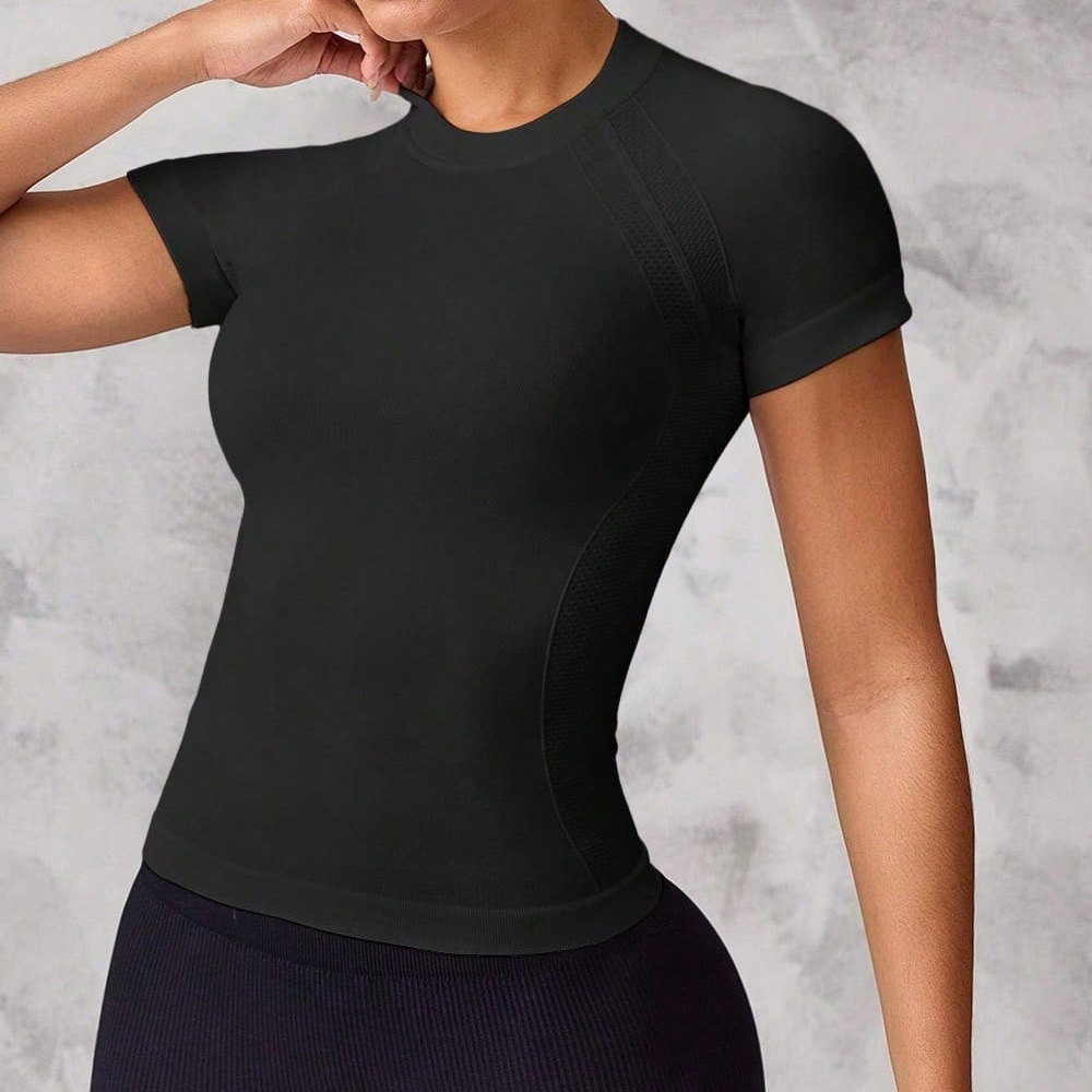 Top deportivo de manga corta p - Yoga Strap Cotton reseña y precio