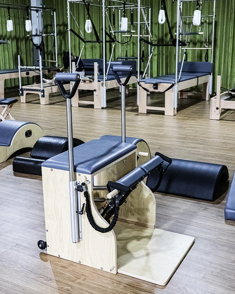 Silla combinada de yoga y pila - Pilates Yoga Combo reseña y precio