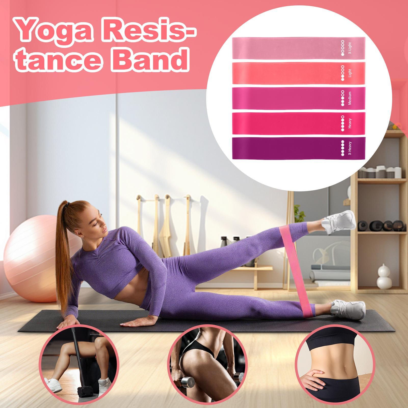 Bandas elásticas para ejercici - Pilates And Yoga Difference reseña y precio